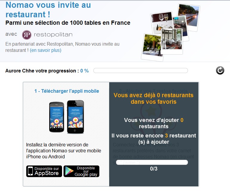 Gagnez des repas gratuits avec Nomao! [Sponso + Giveway]